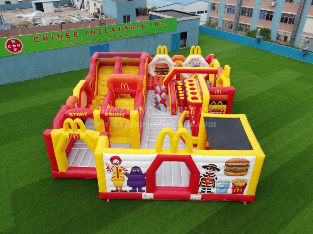 GF3-353 McDonald Theme Inflatable Park
