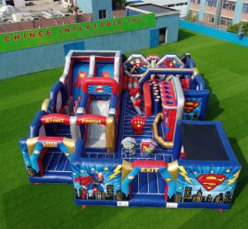 GF3-412 Superhero Theme Inflatable Park