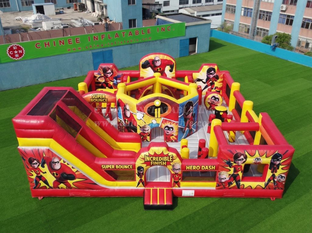GF3-419 The Incredibles Theme Inflatable Park