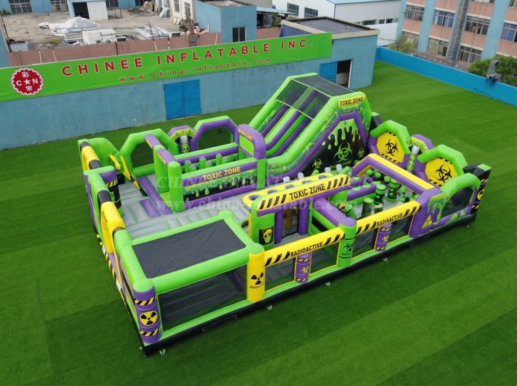 GF3-431 Toxic Theme Inflatable Park