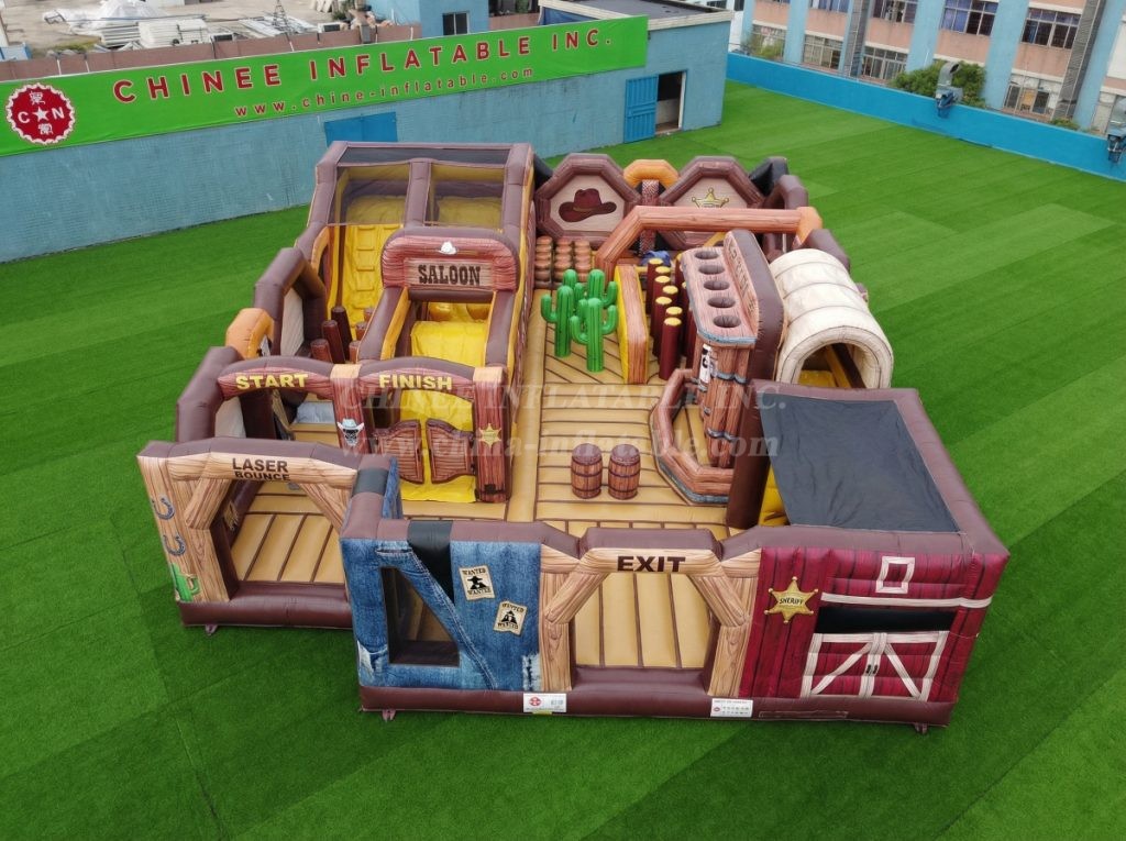 GF3-440 Wild West Theme Inflatable Park