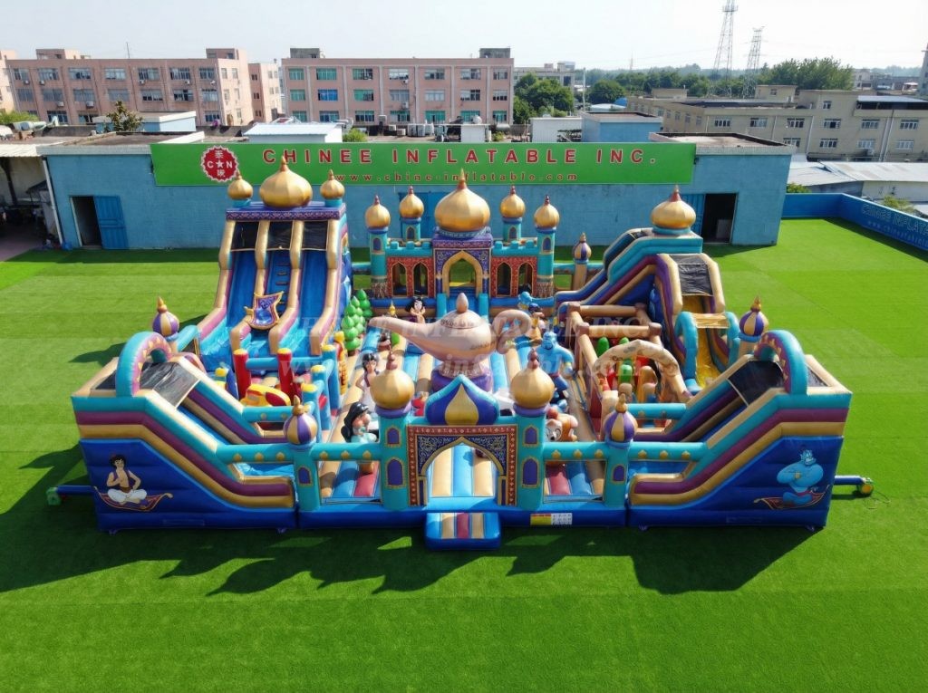 GF3-448 Aladdin Theme Inflatable Park