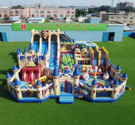 GF3-453 Beauty and the Beast Theme Inflatable Park