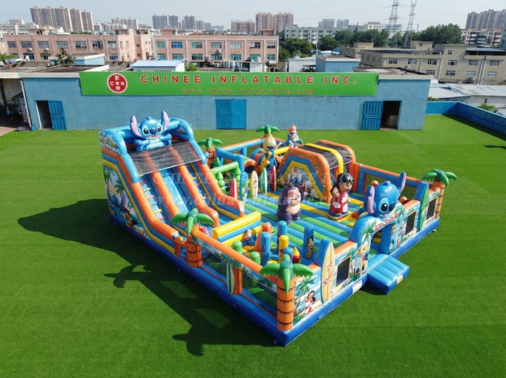 GF3-473 Lilo & Stitch Theme Inflatable Park