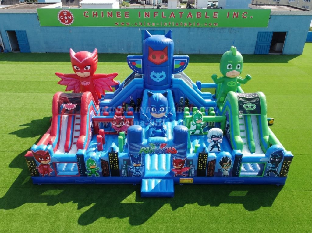 GF3-485 PJ Masks Theme Inflatable Park