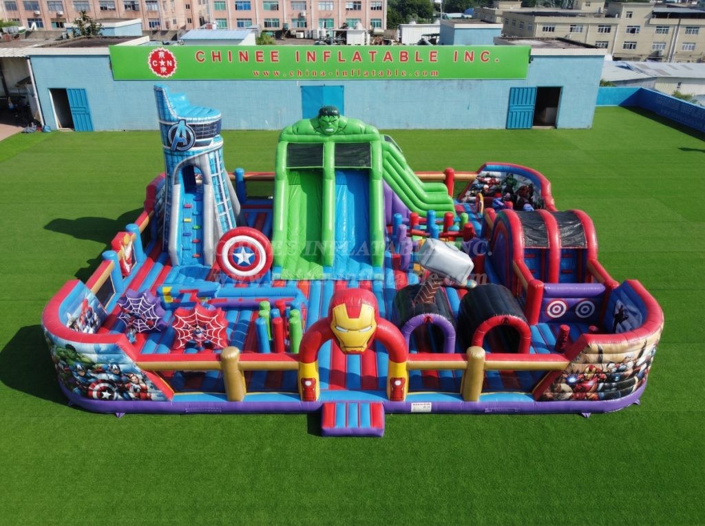 GF3-498 The Avengers Theme Inflatable Park