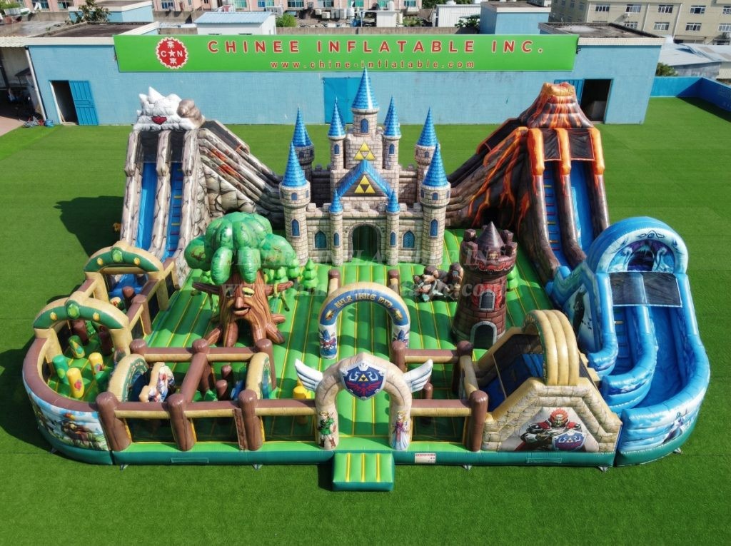 GF3-499 The Legend of Zelda Theme Inflatable Park