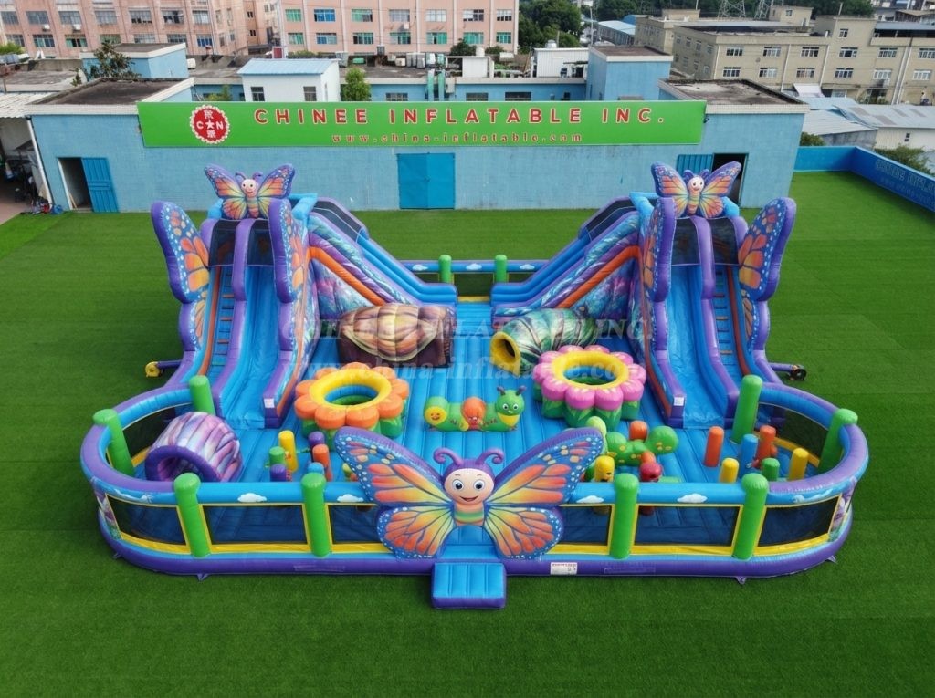GF3-518 Butterfly Theme Inflatable Park