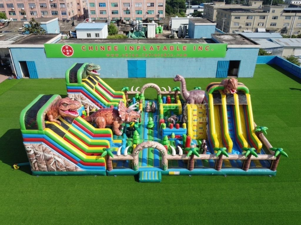GF3-525 Dinosaur Theme Inflatable Park