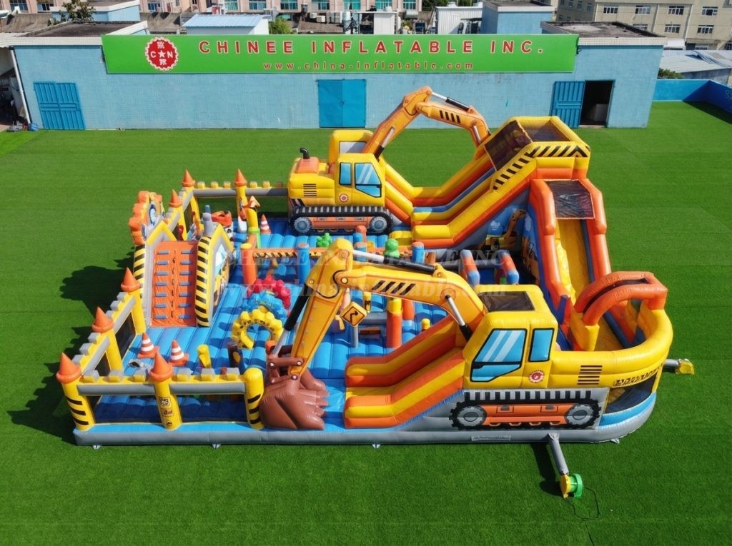 GF3-530 Excavator Theme Inflatable Park