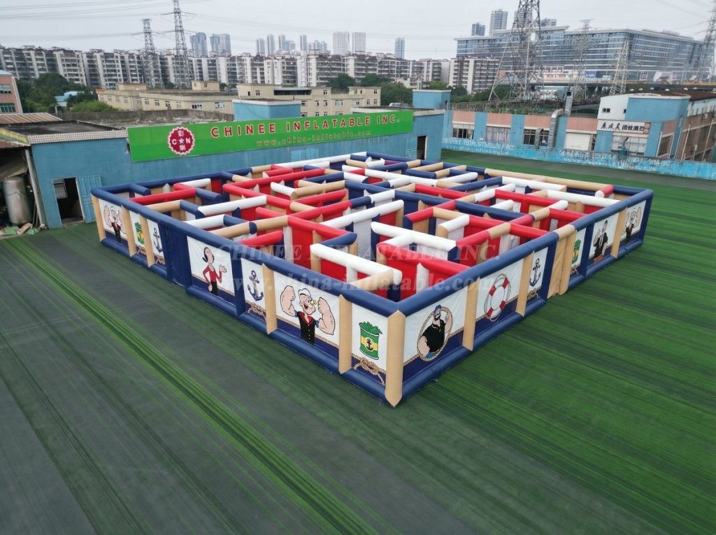 MAZE1-121 Popeye Theme Inflatable Maze