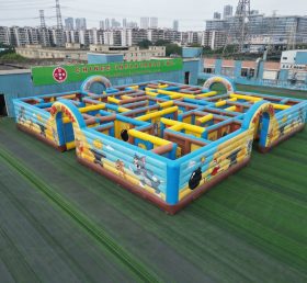 MAZE1-167 Tom and Jerry Theme Inflatable Maze