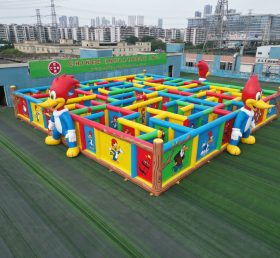 MAZE1-181 Woody Woodpecker Theme Inflatable Maze