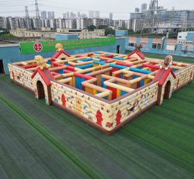 MAZE1-41 Dog Theme Inflatable Maze