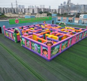 MAZE1-45 Dora Theme Inflatable Maze