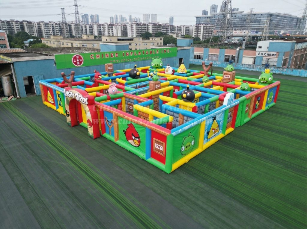 MAZE1-6 Angry Birds Theme Inflatable Maze