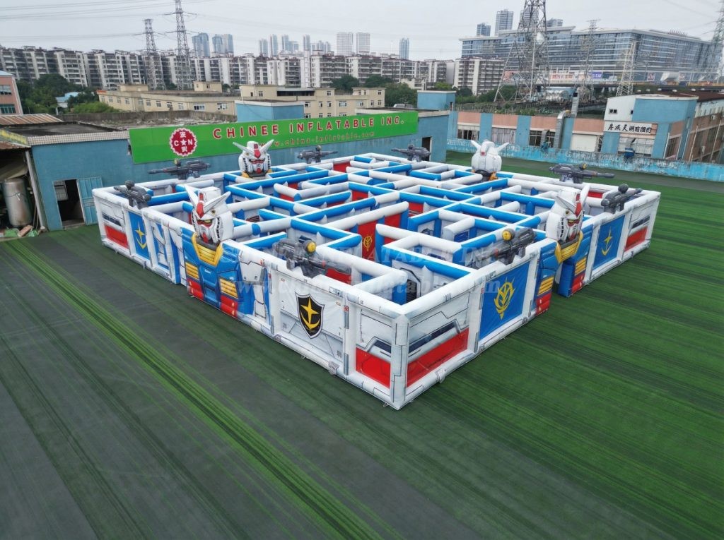 MAZE1-66 Gundam Theme Inflatable Maze