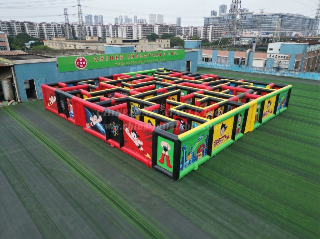 MAZE1-7 Astro Boy Theme Inflatable Maze