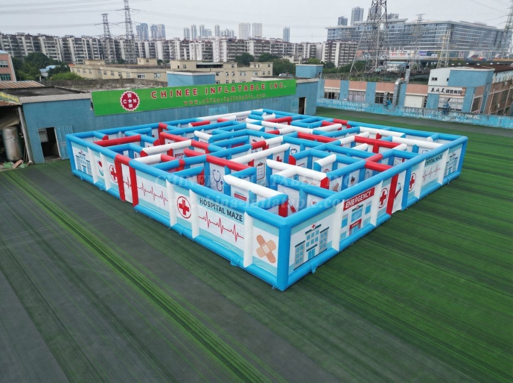MAZE1-73 Hospital Theme Inflatable Maze