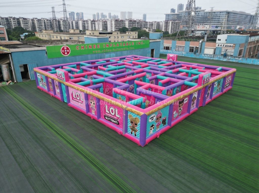 MAZE1-84 L.O.L. Surprise Theme Inflatable Maze