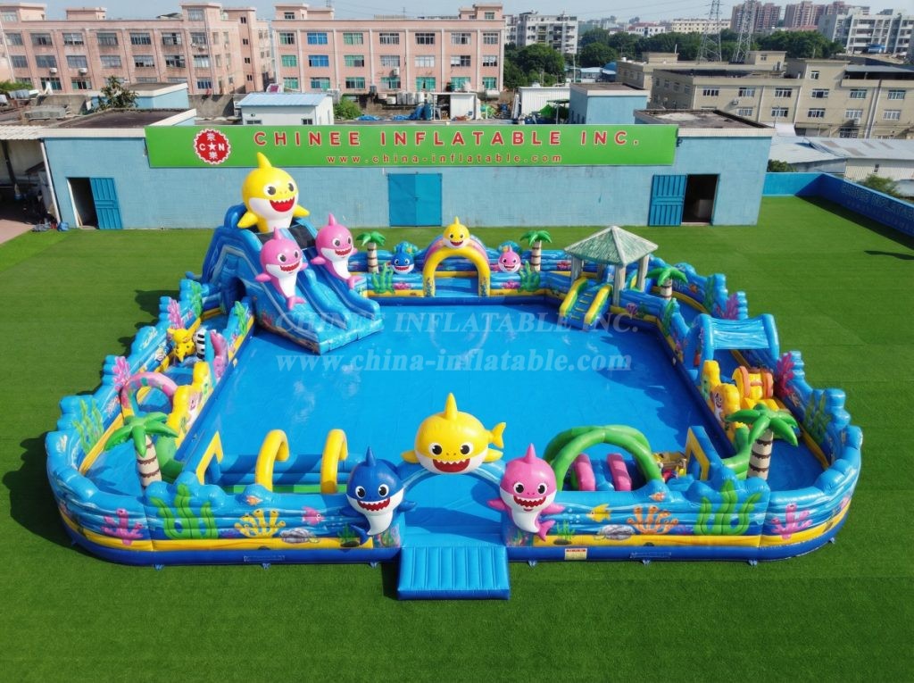 Pool3-745 Baby Shark Theme Pool Water Park