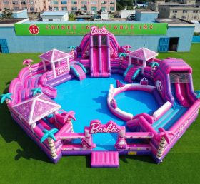 Pool3-746 Barbie Theme Pool Water Park