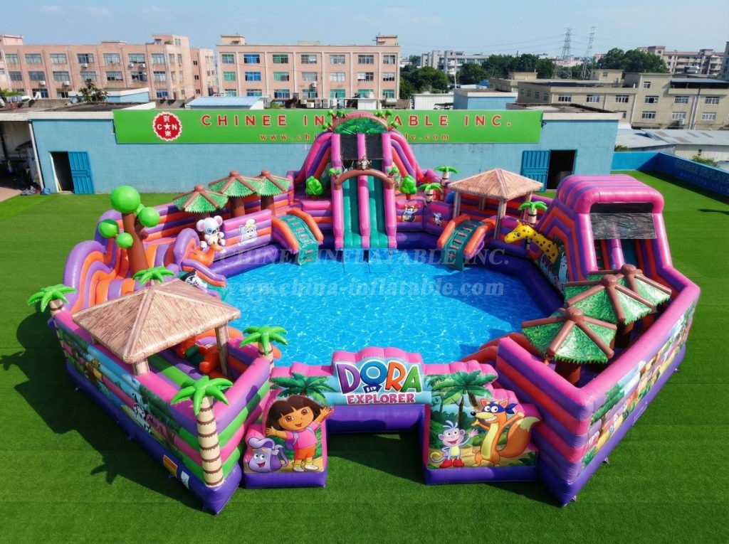Pool3-754 Dora Theme Pool Water Park