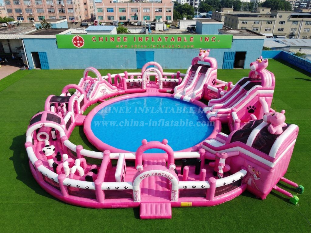 Pool3-767 Pink Panther Theme Pool Water Park