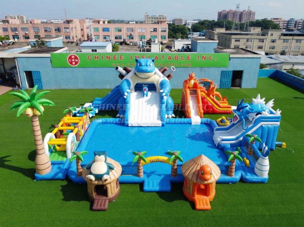 Pool3-769 Pokemon Theme Pool Water Park