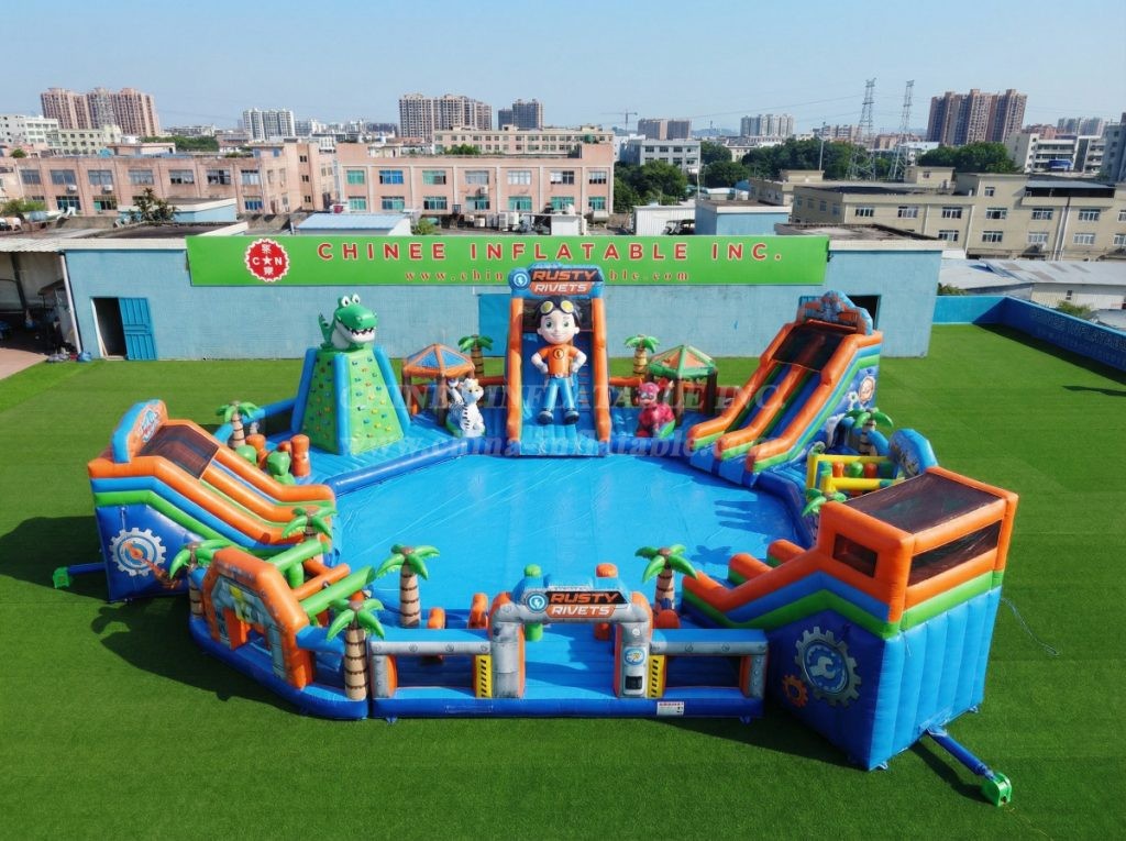 Pool3-773 Rusty Rivets Theme Pool Water Park