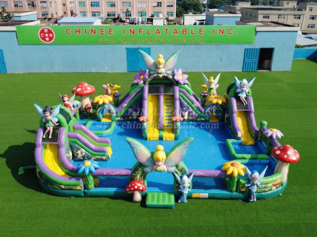 Pool3-786 Tinker Bell Theme Pool Water Park