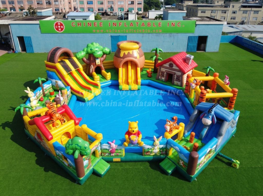 Pool3-787 Winnie the Pooh Theme Pool Water Park