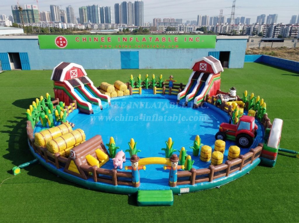 Pool3-804 Farm Theme Pool Water Park