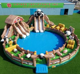Pool3-823 Shaun the Sheep Theme Pool Water Park
