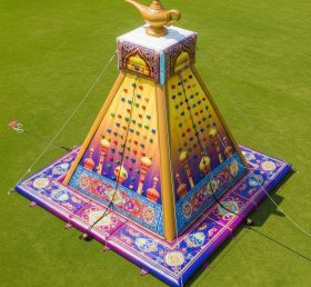 T11-4122 Aladdin Theme Inflatable Climbing Wall