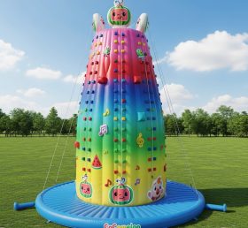 T11-4181 Cocomelon Theme Inflatable Climbing Wall