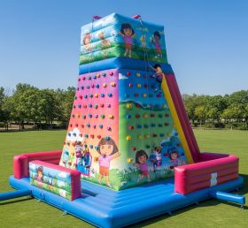 T11-4191 Dora Theme Inflatable Climbing Wall