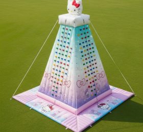 T11-4221 Hello Kitty Theme Inflatable Climbing Wall