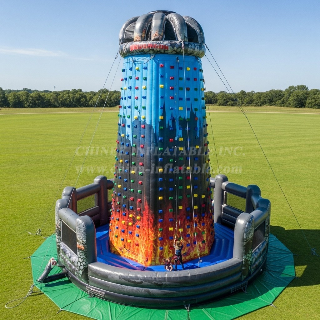 T11-4223 How to Train Your Dragon Theme Inflatable Climbing Wall