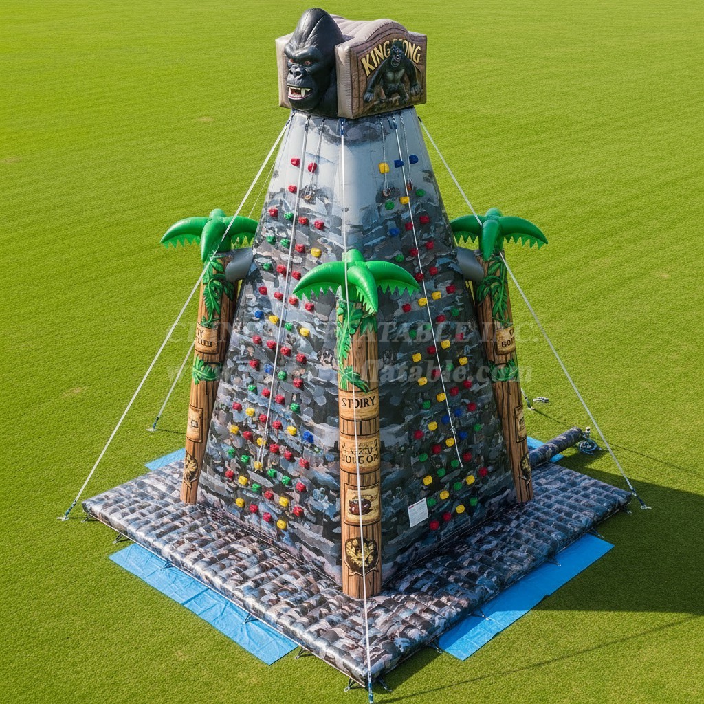 T11-4227 King Kong Theme Inflatable Climbing Wall