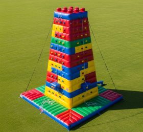 T11-4230 Lego Theme Inflatable Climbing Wall