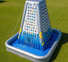 T11-4274 Minions Theme Inflatable Climbing Wall