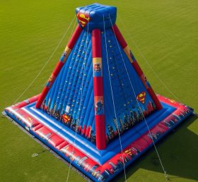 T11-4403 Superman Theme Inflatable Climbing Wall