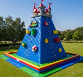 T11-4410 Super Mario Theme Inflatable Climbing Wall