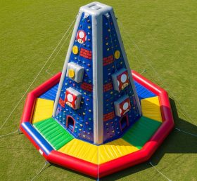 T11-4411 Super Mario Theme Inflatable Climbing Wall