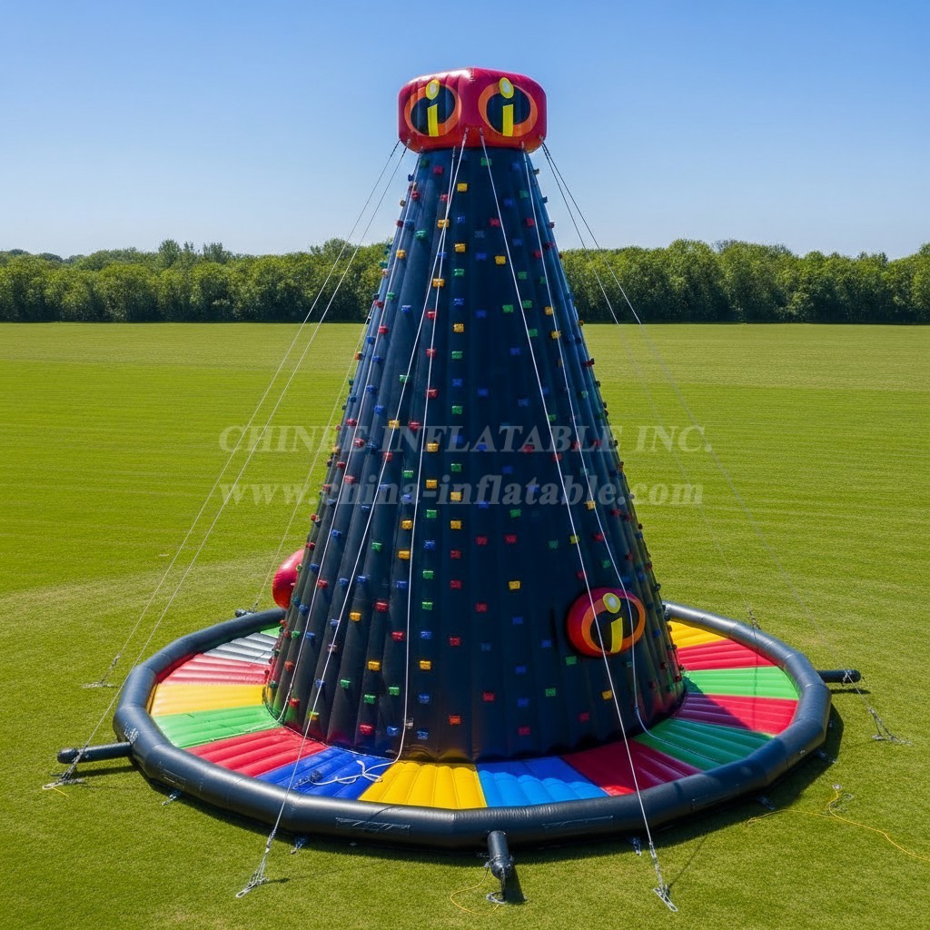 T11-4427 The Incredibles Theme Inflatable Climbing Wall