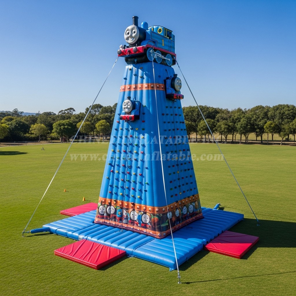 T11-4452 Thomas & Friends Theme Inflatable Climbing Wall