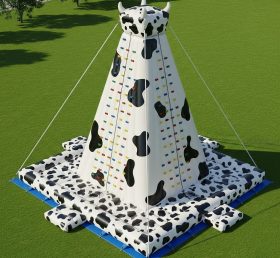 T11-4552 Cow Theme Inflatable Climbing Wall