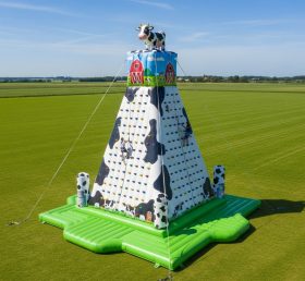 T11-4554 Cow Theme Inflatable Climbing Wall