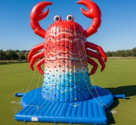 T11-4555 Crab Theme Inflatable Climbing Wall